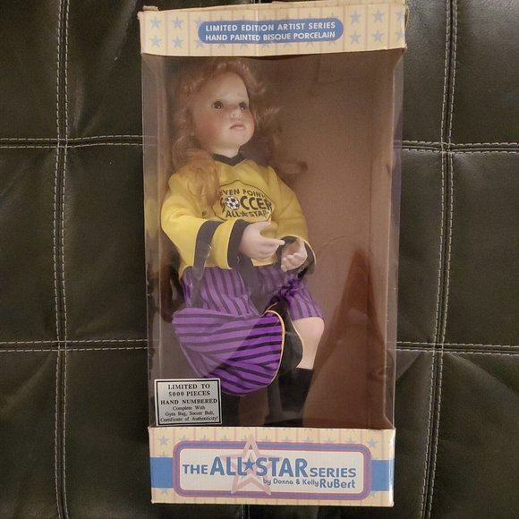 Hannah Rose, Limited Edition Doll by Donna Rubert 18 Brn Eyes 1998